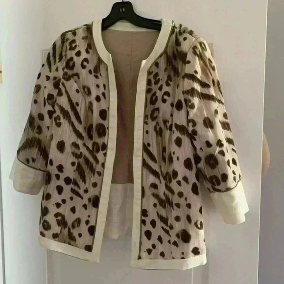 Chico’s beautiful reversible jacket  size 0 ( small) 3/4 sleeve length. … - Picture 2 of 6